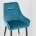 Стул Stool Group Диана велюр бирюзовый, металлический каркас 