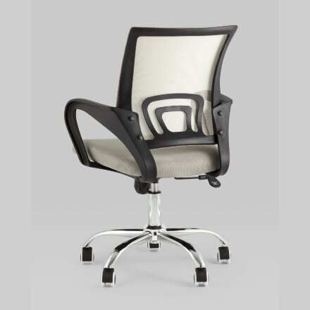 Кресло офисное TopChairs Simple New серый 